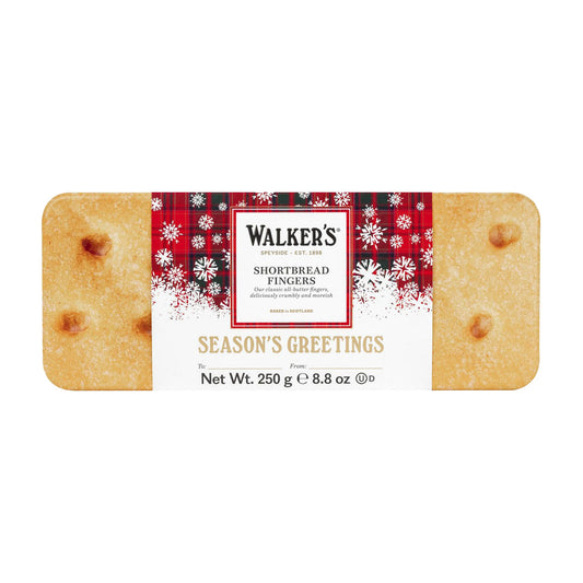 Walker's Shortbread Fingers Tin 250g - Blighty's British Store