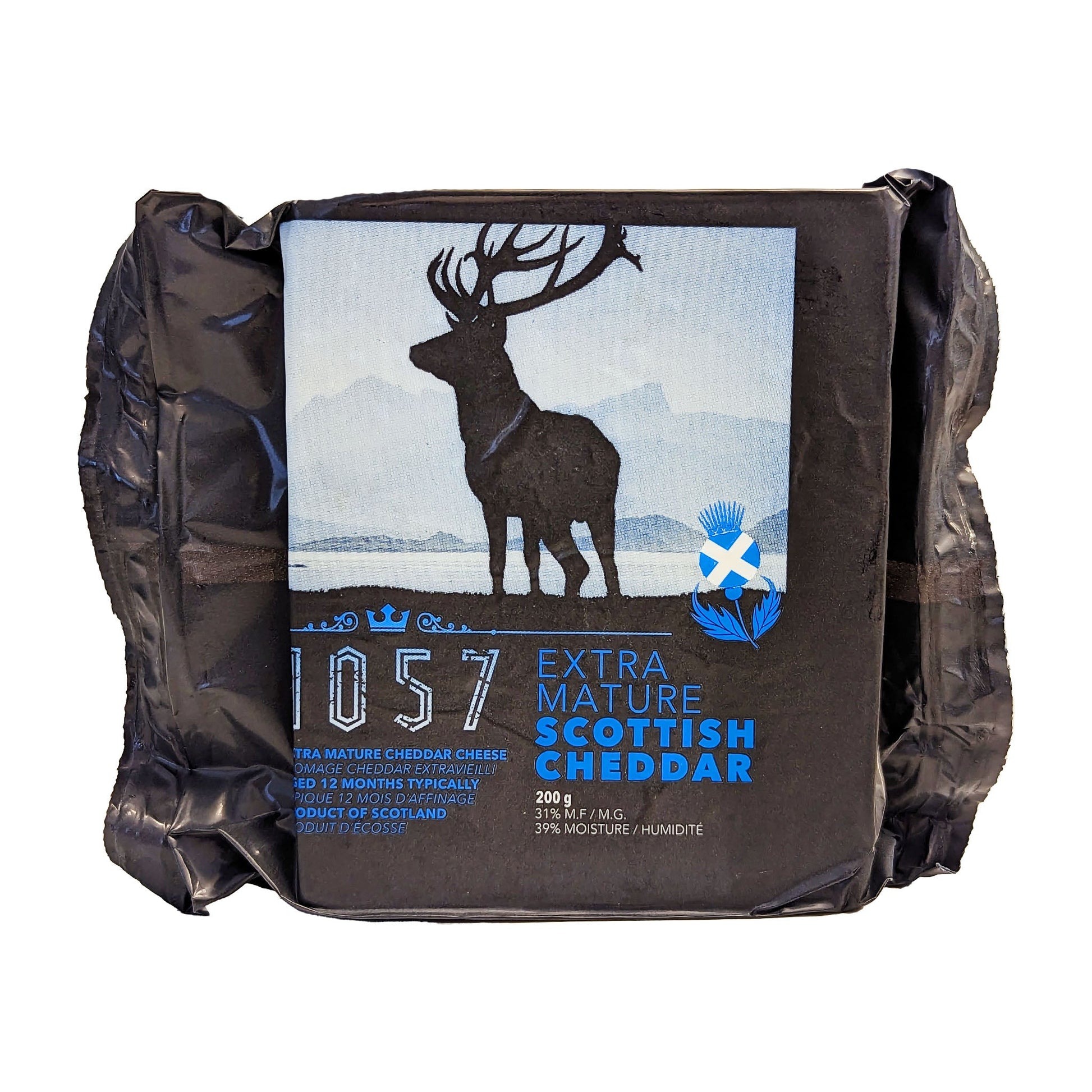 1057 Extra Mature Scottish Cheddar 200g - Blighty's British Store