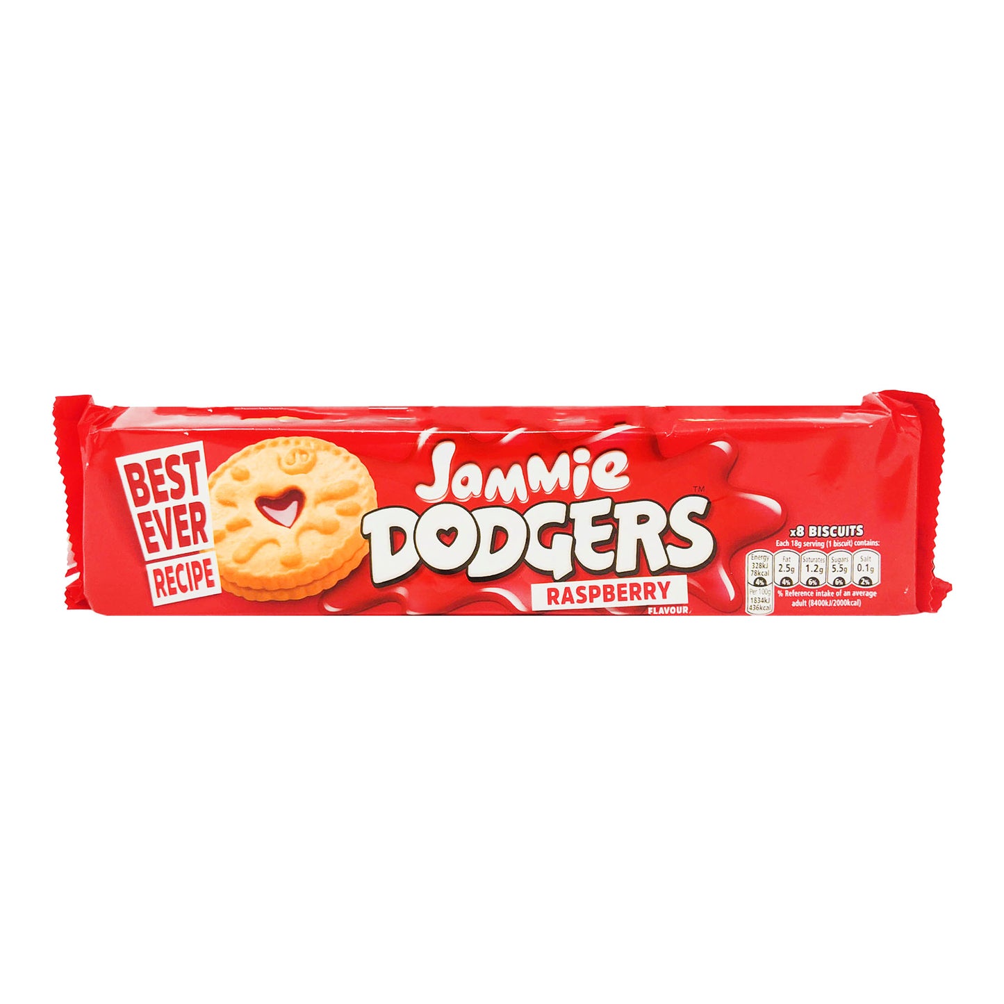 Burton's Jammie Dodgers Raspberry 140g