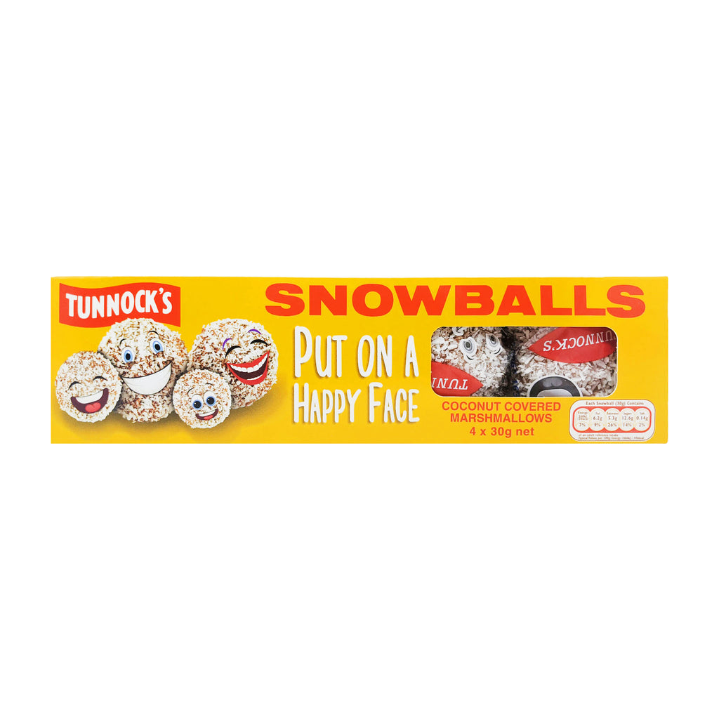 Tunnock's Snowballs 4 Pack (4 x 30g)