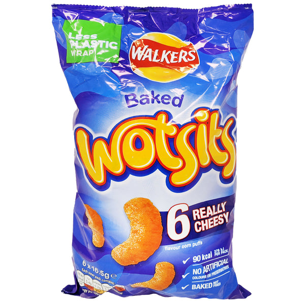 Walker's Baked Wotsits 6 Pack (6 x 16.5g)