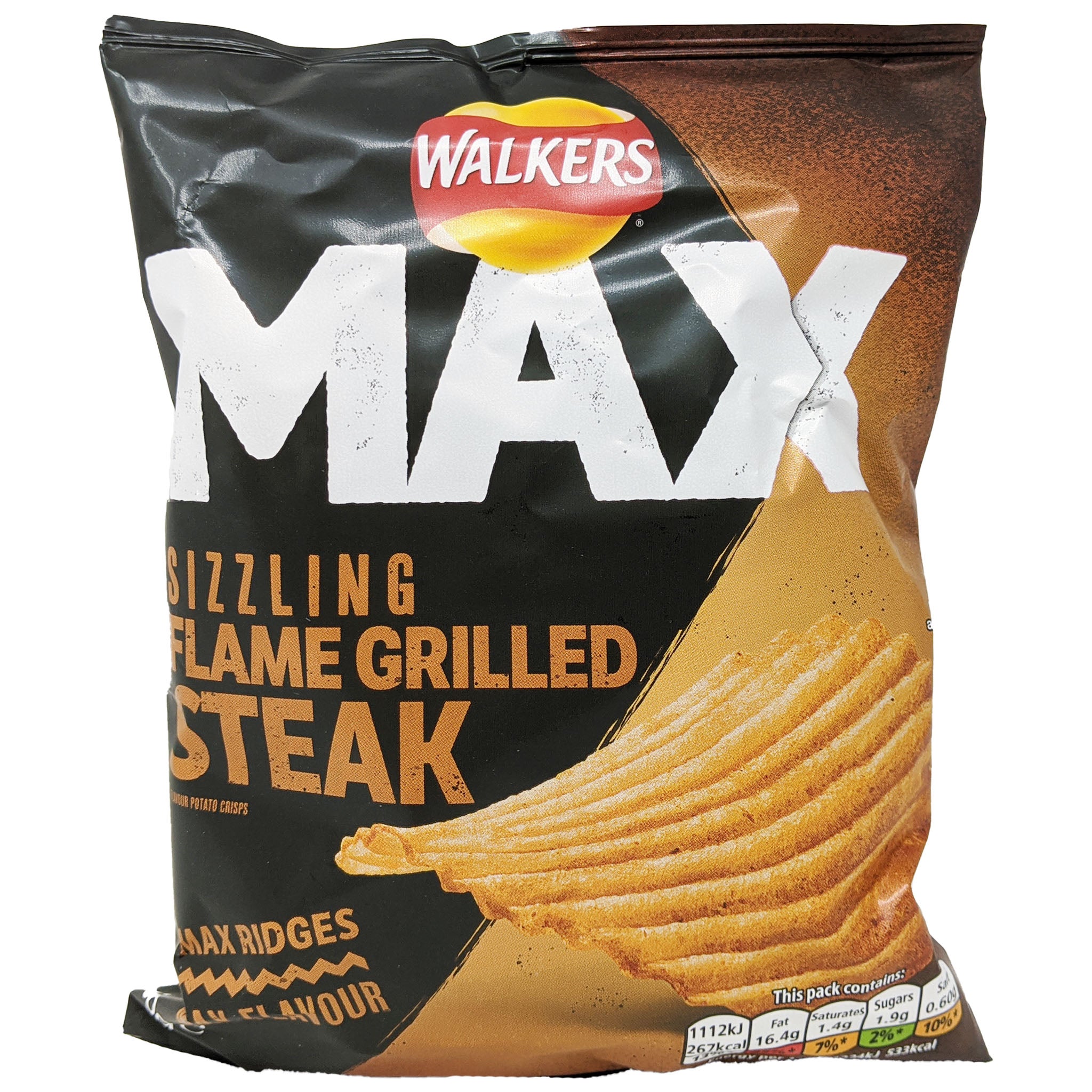Walkers Max Flame Grilled Steak cover art