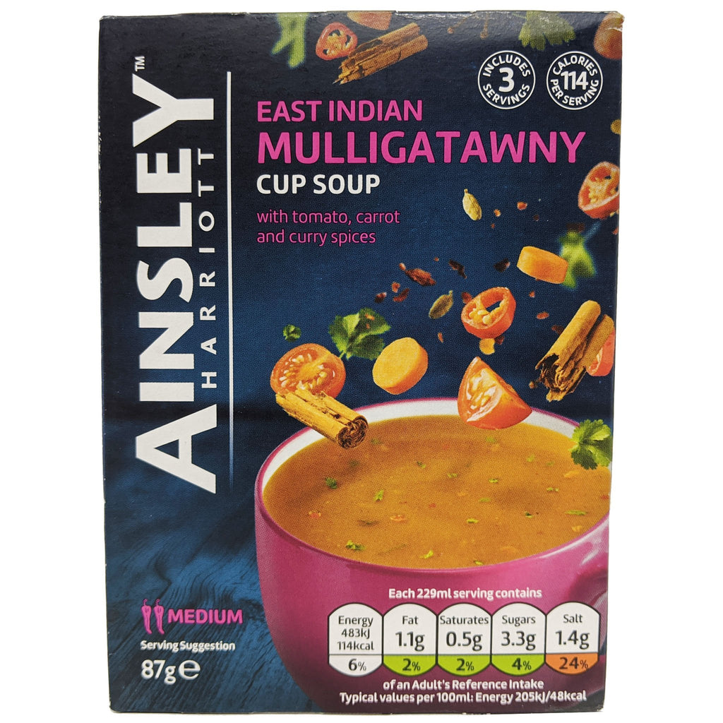 Ainsley Harriott East Indian Mulligatawny Cup Soup 87g - Blighty's British Store