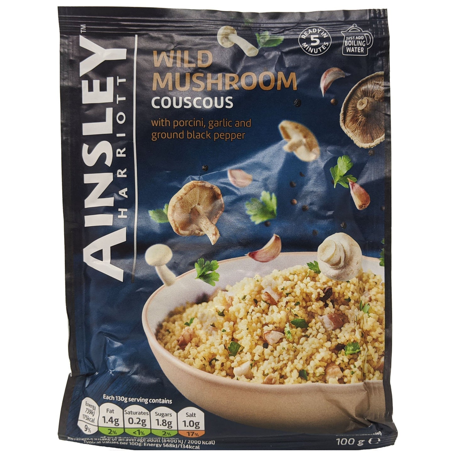 Ainsley Harriott Wild Mushroom CousCous 100g - Blighty's British Store