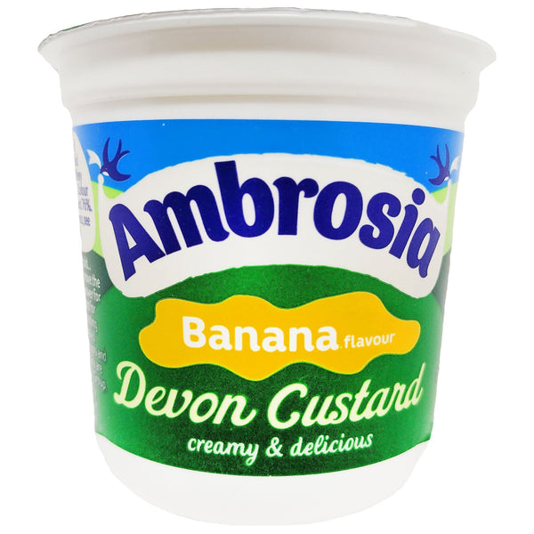 Ambrosia Banana Devon Custard Cup 150g - Blighty's British Store