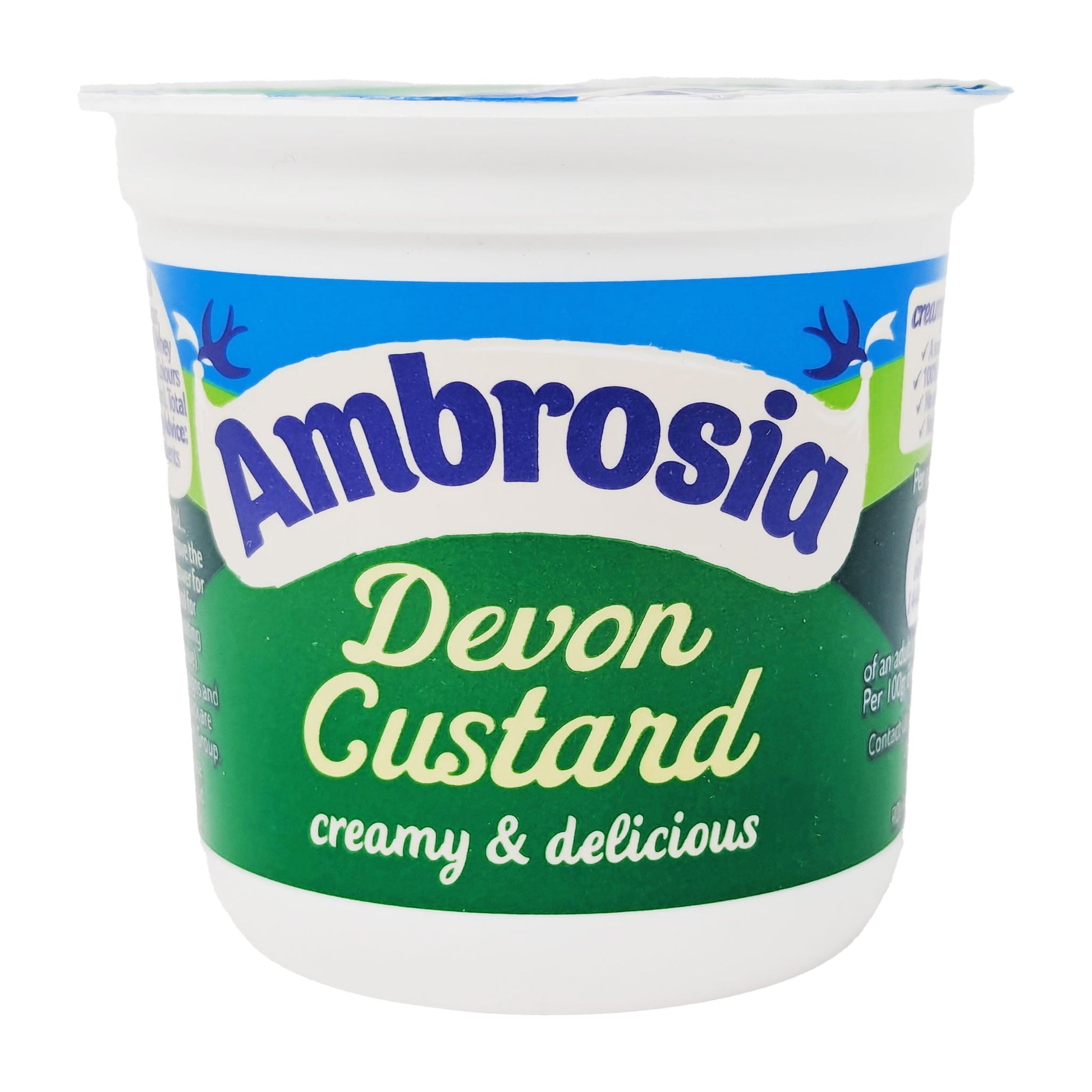 Ambrosia Devon Custard Cup 150g - Blighty's British Store
