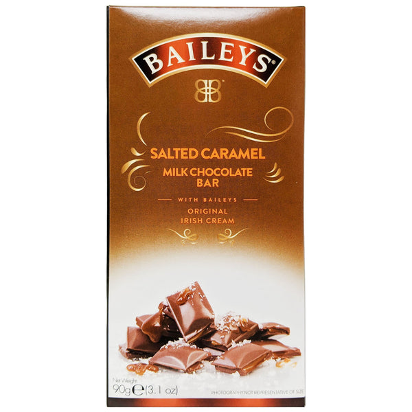 Baileys Salted Caramel Milk Chocolate Bar 90g - Blighty's British Store