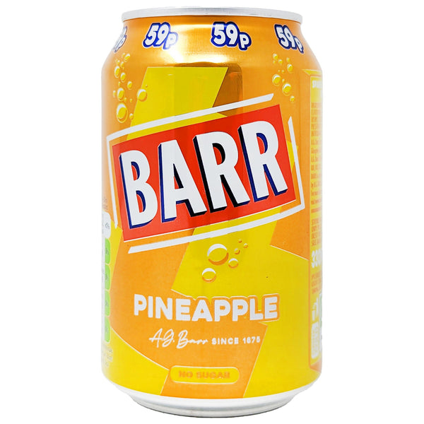Barr Pineapple 330ml - Blighty's British Store