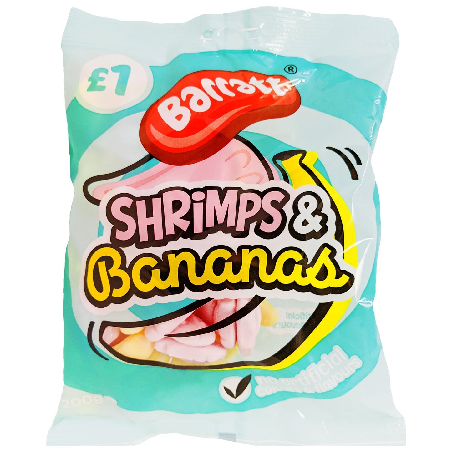 Barratt Shrimps & Bananas 200g - Blighty's British Store