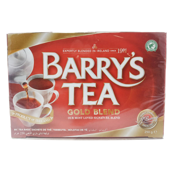 Barry's Tea Gold Blend 80 Bags - Blighty's British Store