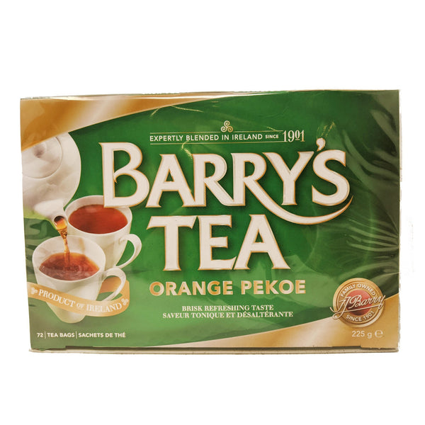 Barry's Tea Orange Pekoe 72 Bags - Blighty's British Store
