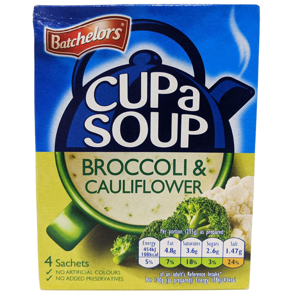 Batchelor's Cup A Soup Broccoli & Cauliflower 101g - Blighty's British Store