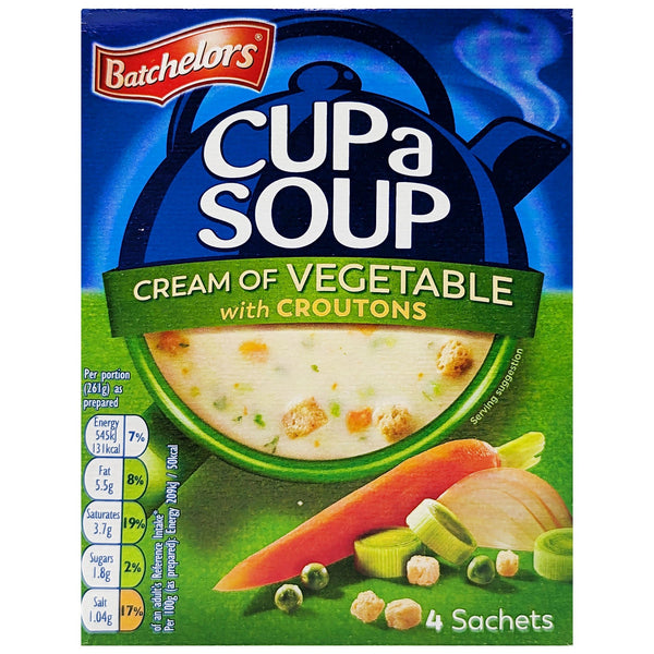 Batchelors Cup A Soup Cream of Vegetable 90g - Blighty's British Store