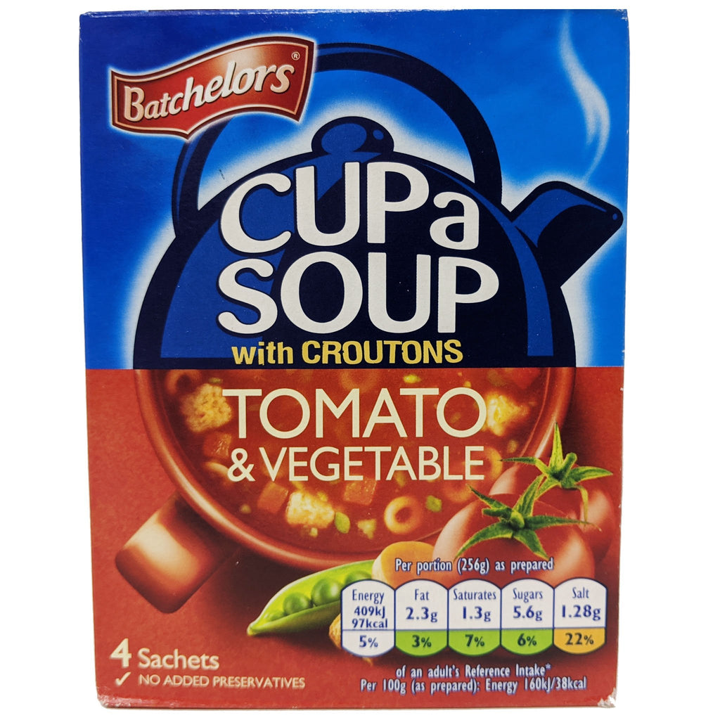 Batchelor's Cup a Soup Tomato & Vegetable 104g - Blighty's British Store