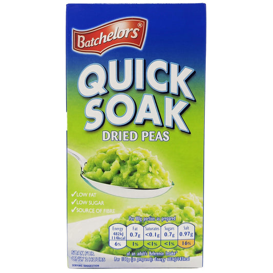 Batchelors Quick Soak Dried Peas 250g - Blighty's British Store