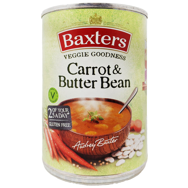 Baxter's Carrot & Butter Bean Soup 400g - Blighty's British Store
