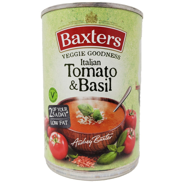 Baxter's Tomato & Basil Soup 400g - Blighty's British Store
