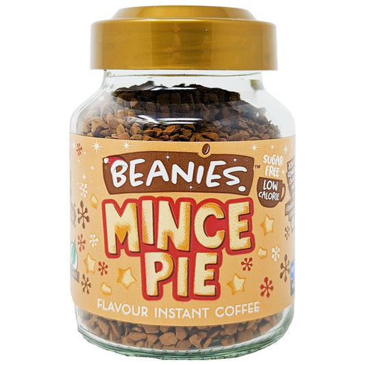 Beanies Mince Pie Flavour Instant Coffee 50g - Blighty's British Store