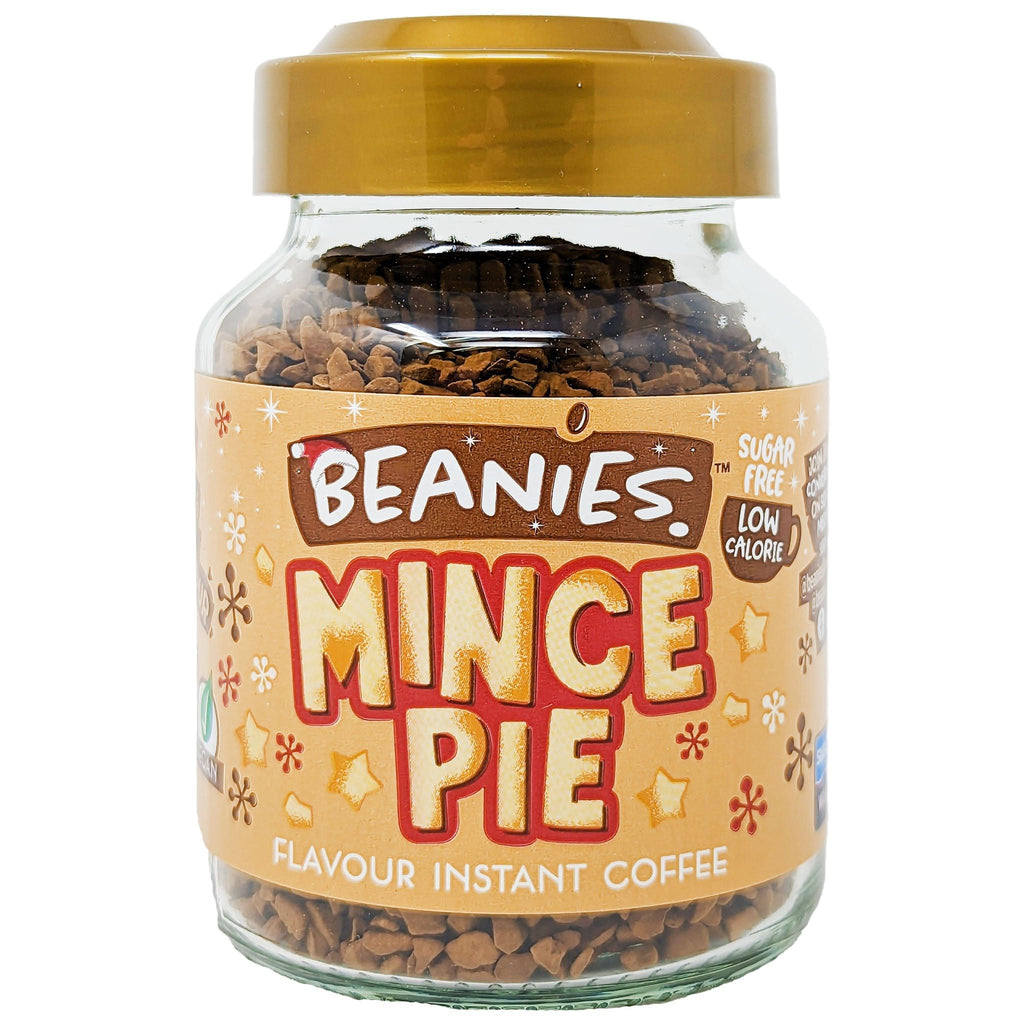 Beanies Mince Pie Flavour Instant Coffee 50g - Blighty's British Store