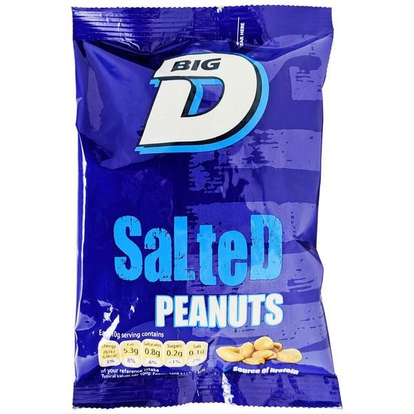 Big D Salted Peanuts 240g - Blighty's British Store