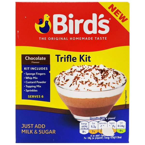 Bird's Chocolate Trifle Kit 122g - Blighty's British Store
