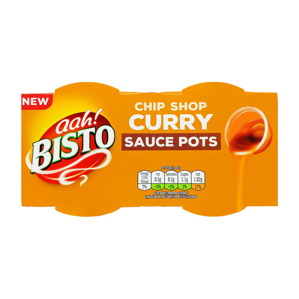 Bisto Chip Shop Curry Sauce Pots (2 x 90g) - Blighty's British Store