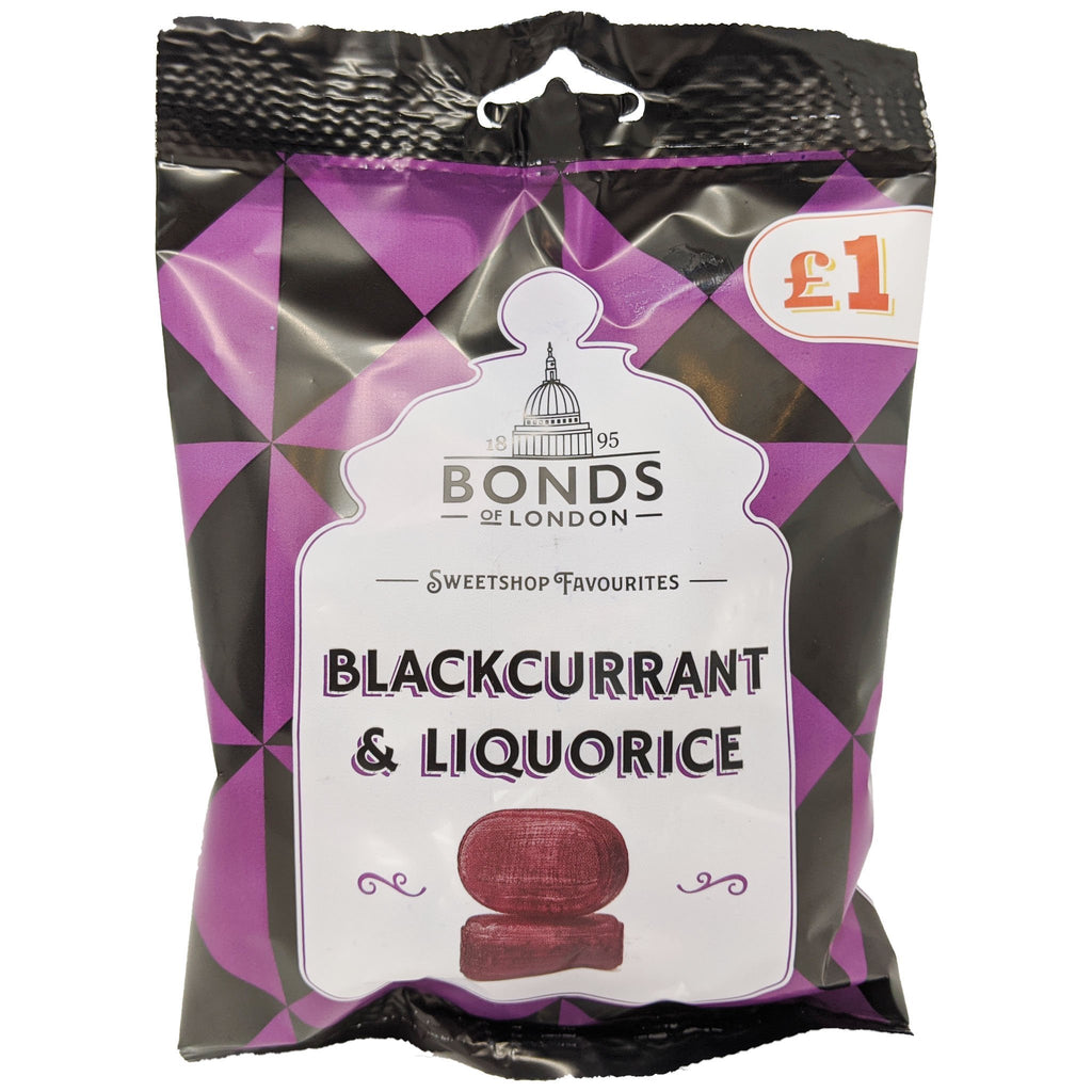 Bonds Blackcurrant & Liquorice 150g - Blighty's British Store