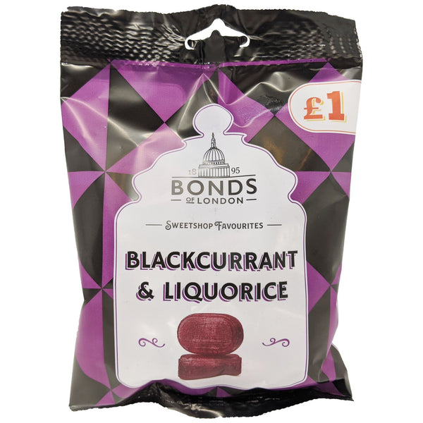 Bonds Blackcurrant & Liquorice 150g - Blighty's British Store