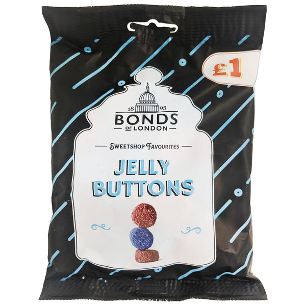 Bonds Jelly Buttons 150g - Blighty's British Store