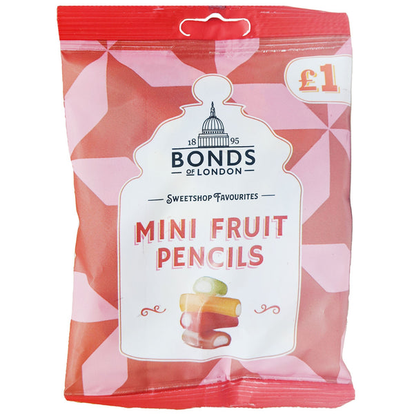 Bonds Mini Fruit Pencils 150g - Blighty's British Store