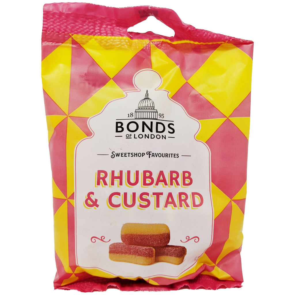 Bonds Rhubarb & Custard 150g - Blighty's British Store