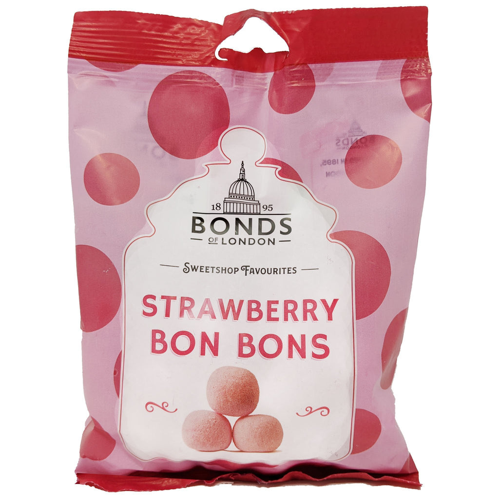Bonds Strawberry Bon Bons 150g - Blighty's British Store