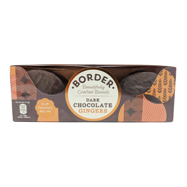 Border Dark Chocolate Gingers 150g - Blighty's British Store