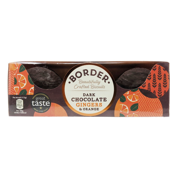 Border Dark Chocolate Gingers & Orange 150g - Blighty's British Store