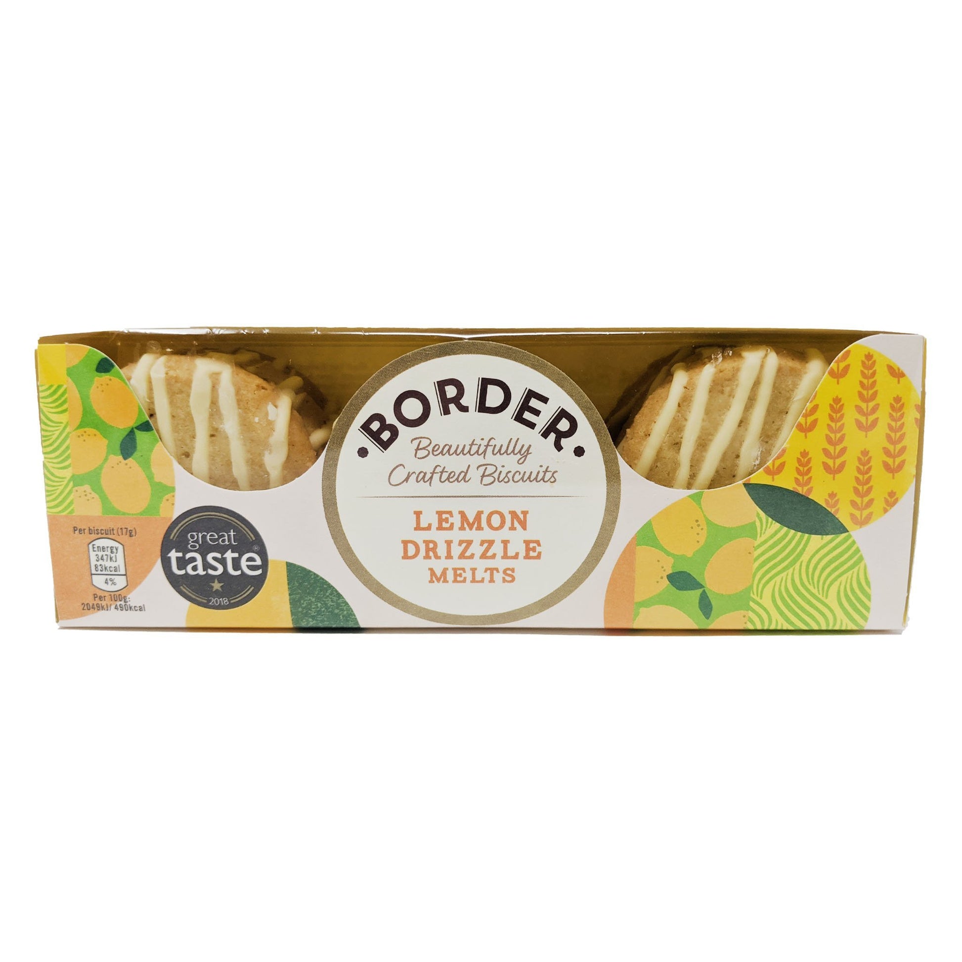Border Lemon Drizzle Melts 150g - Blighty's British Store
