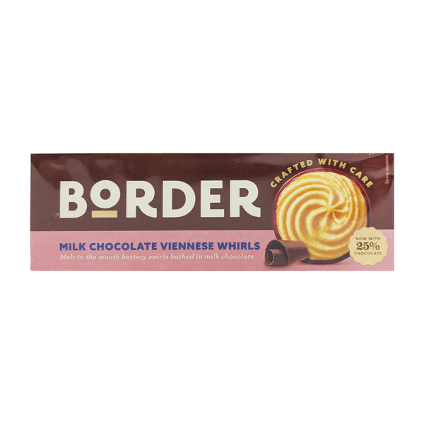 Border Milk Chocolate Viennese Whirls 150g - Blighty's British Store