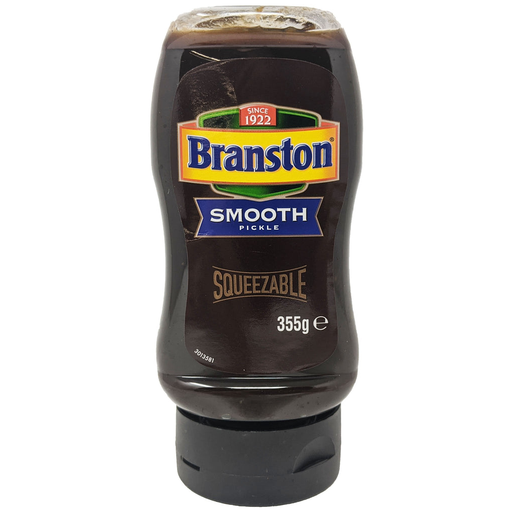 Branston Smooth Pickle Squeezable Bottle 355g - Blighty's British Store