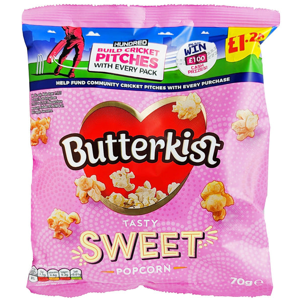 Butterkist Sweet Popcorn 70g - Blighty's British Store