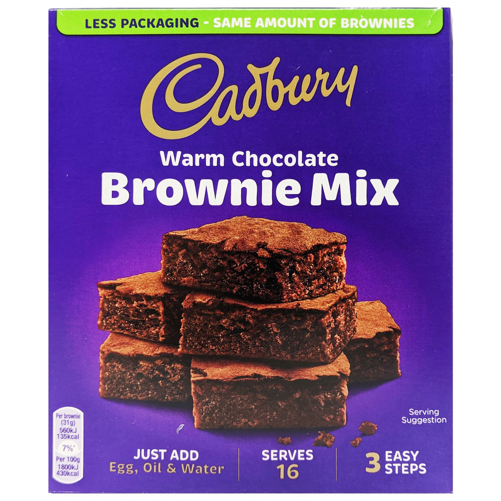 Cadbury Chocolate Brownie Mix 350g - Blighty's British Store