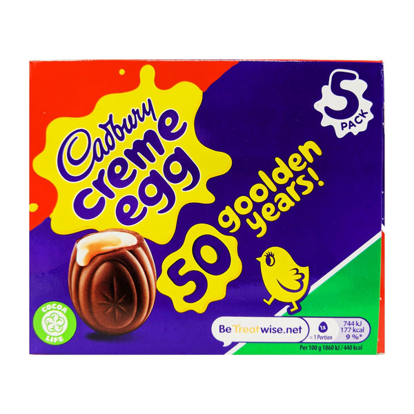 Cadbury Creme Egg 5 Pack (5 x 40g) - Blighty's British Store