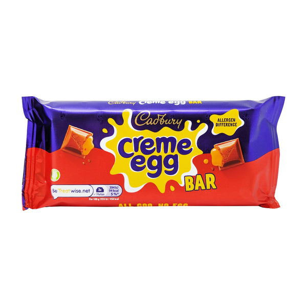 Cadbury Creme Egg Bar 123g - Blighty's British Store