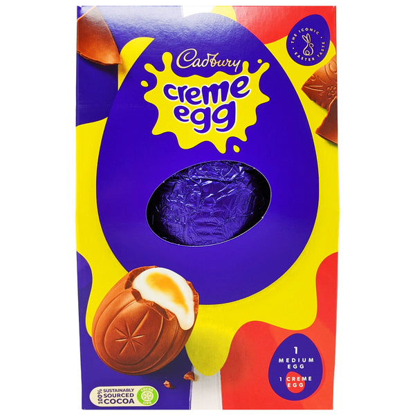 Cadbury Creme Egg Medium Easter Egg 138g - Blighty's British Store