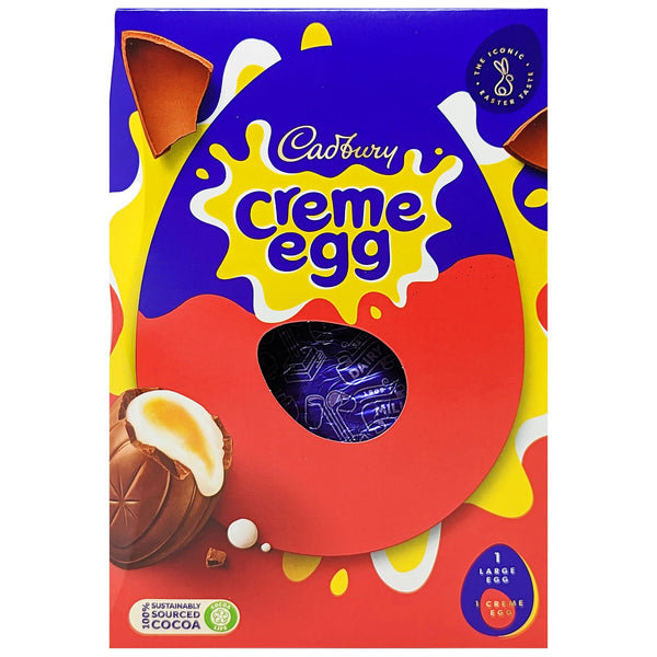 Cadbury Creme Egg Medium Easter Egg 195g - Blighty's British Store