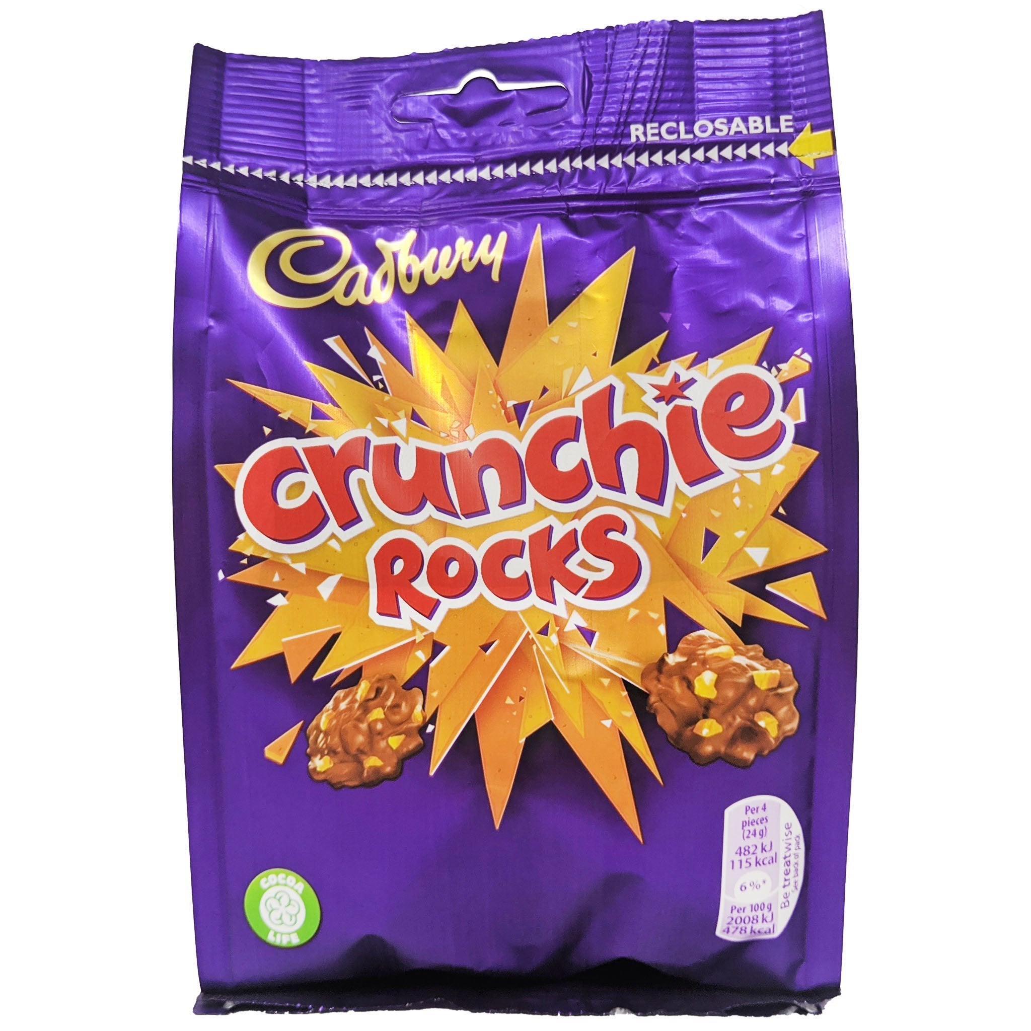 Crunchie Rocks Displays Cadbury Crunchie Rocks 110g – Blighty's British Store
