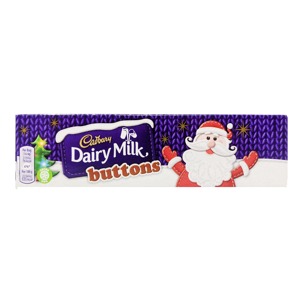 Cadbury Dairy Milk Buttons Tube 72g - Blighty's British Store