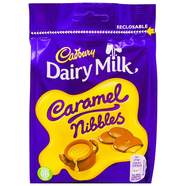 Cadbury Dairy Milk Caramel Nibbles 120g - Blighty's British Store