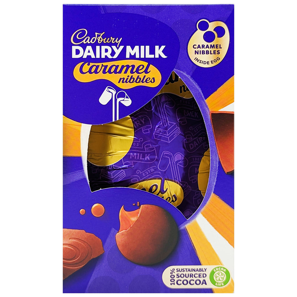 Cadbury Dairy Milk Caramel Nibbles Easter Egg 96g – Blighty's British Store