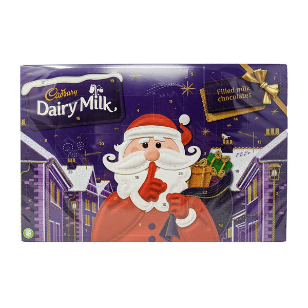 Cadbury Dairy Milk Filled Milk Chocolates Advent Calendar 200g - Blighty's British Store