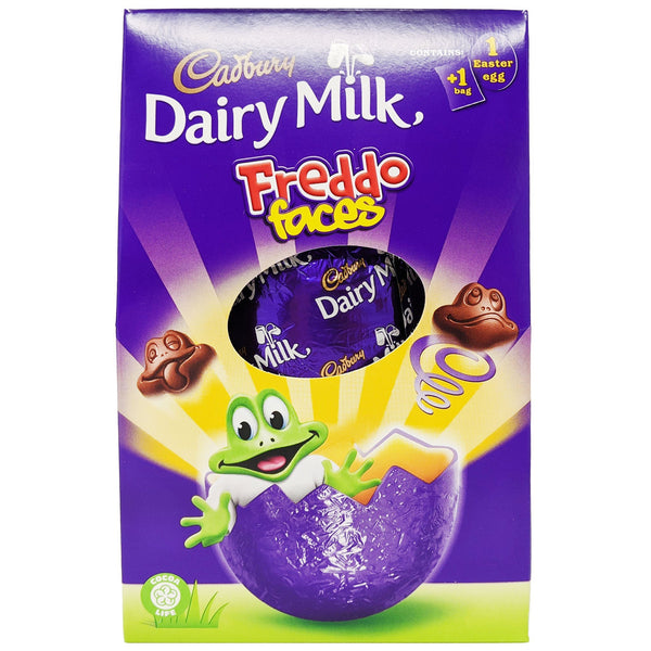 Cadbury Dairy Milk Freddo Faces Easter Egg 122g - Blighty's British Store