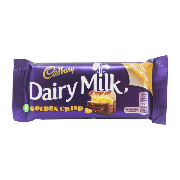Cadbury Dairy Milk Golden Crisp 54g - Blighty's British Store
